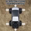 Dodoore RC Cybertruck Remote Control Car, 1:12 Scale RC Cars for Adults, 2.4GHz All Terrain Off Road RC Pickup Truck with Lights and Music, Christmas Birthday Gift view 3