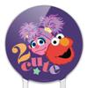 Sesame Street Elmo and Abby 2 Cute Acrylic Cake Topper Party Decoration for Wedding Anniversary Birthday Graduation view 3