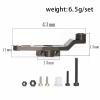 DAIHAOUU Metal Throttle Servo Arm Engine Servo Arm IFW455 for Kyosho MP10 MP9 1/8 RC Car Upgrade Parts Accessories view 3