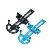 DAIHAOUU 3 in 1 Height Gauge Ruler Aluminum Metal Parts Wheel RC Road Car Set Up Tool Chassis Camber Ride Dip Angle Suspension Simple Toy(Blue) view 3