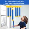 Catching Sticks Game, Reflex Challenge Game, Falling Sticks Reaction Training Game Toy Hand Eye Coordination for Kids Adults, 3 Adjustable Speed Catching Game (Yellow) view 3