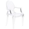 Minature Things, Mini Chair, Transparent Plastic Dollhouse Furniture Armchairs Realistic 1/6 Scale Furniture DIY Mini Armchair Backrest Chairs for Dolls Dollhouse Accessories Decoration view 3