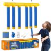 Catching Sticks Game, Reflex Challenge Game, Falling Sticks Reaction Training Game Toy Hand Eye Coordination for Kids Adults, 3 Adjustable Speed Catching Game (Blue) view 1