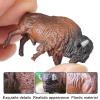 AENIMELY 12pcs Mini Wild Animal Figurines for Kids, Realistic Elephant, Cheetah and More, Perfect for Birthday, Party Favors, Christmas and Science Projects view 3