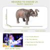 AENIMELY 12pcs Mini Wild Animal Figurines for Kids, Realistic Elephant, Cheetah and More, Perfect for Birthday, Party Favors, Christmas and Science Projects view 4