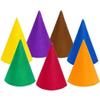 Wiywef Christmas Dwarf Hats 7pcs Christmas Hats Gnome Hats Felt Cone Party Hat Colorful Christmas Elf Hat for Halloween Cosplay Party view 1