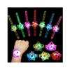 12 Pack LED Light Up Fidget Spinner Bracelets Party Favors for Kids 4-8 8-12, Glow in The Dark Party Supplies, Birthday Gifts, Treasure Box Toys, Goodie Bags Stuffers for Kids view 1