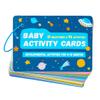 yusetoyue Baby Activity Cards for 0-12 Months  96 Activities Covering Milestones | Newborn & Infant Essentials Must-Haves for New Moms & First-Time Parents view 1