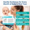 yusetoyue Baby Activity Cards for 0-12 Months  96 Activities Covering Milestones | Newborn & Infant Essentials Must-Haves for New Moms & First-Time Parents view 3