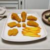 17pcs Fried Food Model Set - Chicken Leg, Wing, Nuggets, Popcorn and Fries - Artificial Simulation Photography Display Props view 4