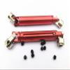 2pcs RC Drive Shaft 105-150mm for 1/10 Axial SCX10 II Redcat D90 Gen7/Pro GEN8 RC4WD Upgrade Part(Red) view 3