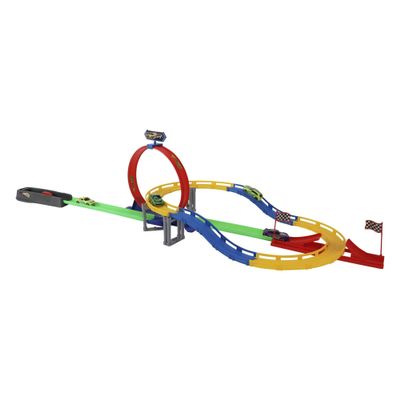 Well Home - Race Track Toy 130x38x38cm with Cars