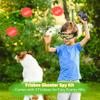 Kids Night Vision Goggles with Spy Frisbee Toys, 2 PCS Spy Lens/Glasses Toys with Flip-Out Lights Green Lens, Adjustable Spy Gear Night Mission Goggles Kit for Kids 6 7 8 9 10 11 12 Boy Gifts view 4
