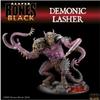 Reaper Demonic Lasher Miniature 25mm Heroic Scale Figure Bones Black Miniatures view 2