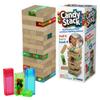 Funwares Candy Stack Wooden Blocks Stacking Game Adds a Candy Twist to Tumbling Towers, Family & Party Fun, Kids and Adults, Ages 6+ view 1