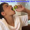 Funwares Candy Stack Wooden Blocks Stacking Game Adds a Candy Twist to Tumbling Towers, Family & Party Fun, Kids and Adults, Ages 6+ view 4