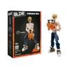 BLDR Chainsaw Man Denji and Pochita Building Set - 9.5-Inch and 2-Inch Buildable Articulated Action Figures, 0078 view 1