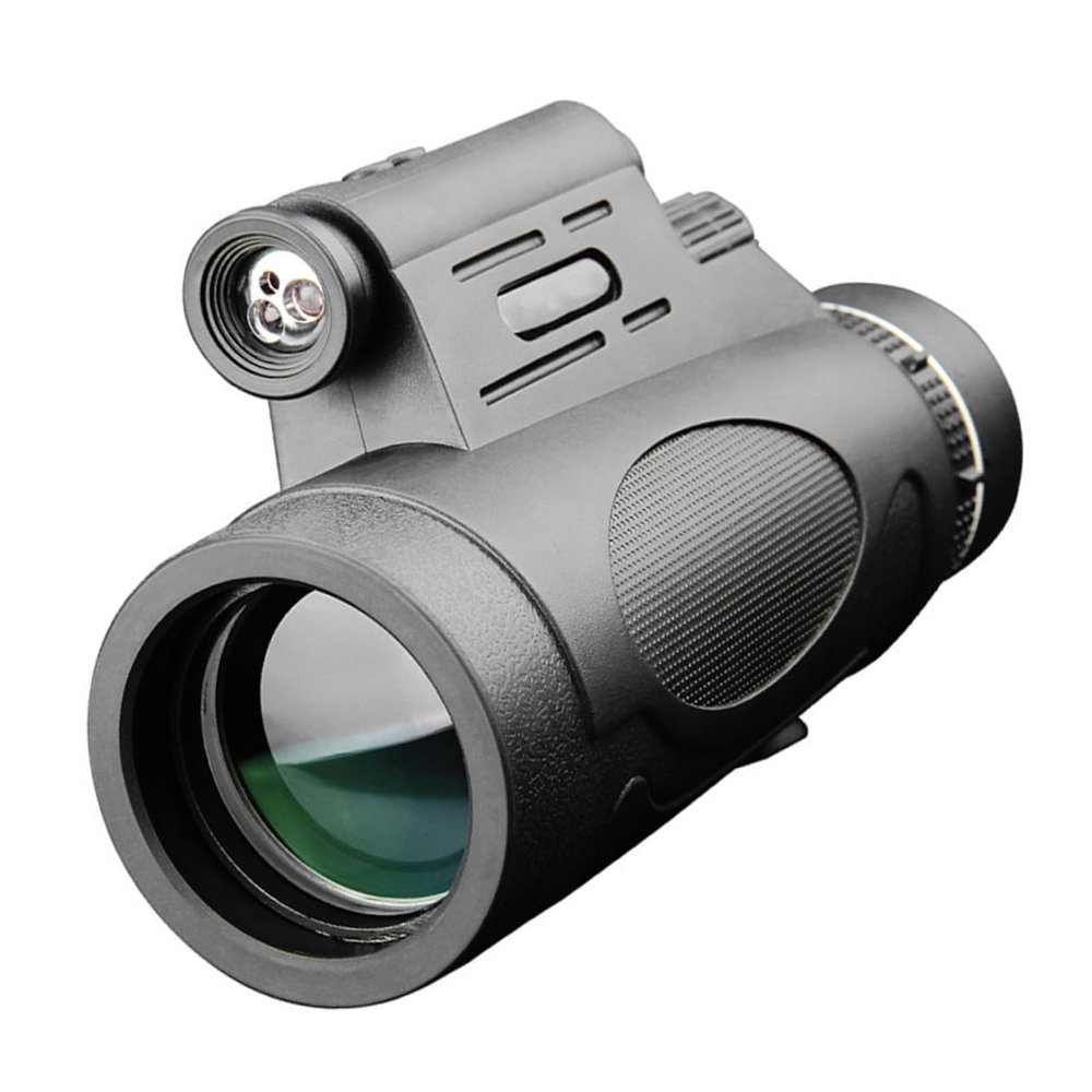 HOMSFOU Monocular Telescope and Led Light for Night Compact High Magnification Monocular for Hiking and Outdoor Adventures for Boy Girl and Beginners