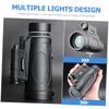 HOMSFOU Monocular Telescope and Led Light for Night Compact High Magnification Monocular for Hiking and Outdoor Adventures for Boy Girl and Beginners view 2