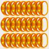 24 Pcs LED Glow Bracelets Sound Activated Led Flashing Bracelet Music Control Light Up Bracelets,Glow in The Dark Party Supplies For Birthday Carnival Concerts Night Events Christmas Gift (orange) view 1