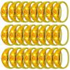 24 Pcs LED Glow Bracelets Sound Activated Led Flashing Bracelet Music Control Light Up Bracelets,Glow in The Dark Party Supplies For Birthday Carnival Concerts Night Events Christmas Gift (yellow) view 1