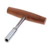 Piano Tuning Tool T Shaped Wrench Spanner with Wood Handle for Piano Parts Accessories view 1