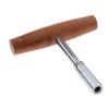 Piano Tuning Tool T Shaped Wrench Spanner with Wood Handle for Piano Parts Accessories view 2