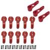 25T Aluminum Servo Horns Arms M3 Threads Metal Steering Arm & 25T Servo Horn Steering Arm view 1