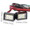 CFTGIW 2pcs 4LED RC Roof Light High Brightn Light 17mm Length Fit for RC Car Model Lights Easy to Inst with Simple and Fast Proc RC Roof Light4LED RC Roof LightRC Car Roof LightLED RC view 3