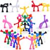 24 PCS Magnetic Travel Toys for Kids, Creative, Portable and Educational, Magnetic-People-Magnet-Men: Cute Robot & Funny Magnets, Small Fidget Toys for Classroom Prizes, Easter Egg Stuffers, Office view 1