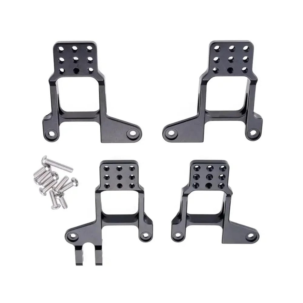 DAIHAOUU 4PCS Aluminum Front & Rear Shock Towers Mount for 1/10 RC Crawler for TRX-4 TRX4 8216 Upgrade Parts