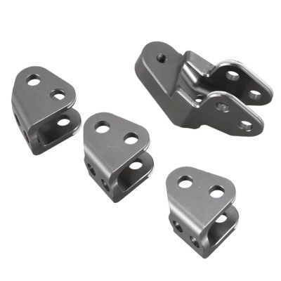 DAIHAOUU RER11414-Aluminum Lower Link Mount Set for Axle for Redcat Gen8 for Scout II RER11337 1/10 RC Crawler(Light Grey)