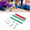 Alomejor Plastic Board Game Accessories Hotel Game Replacement Pieces Board Game Set Supplement Accessories Plastic Houses for Exquisite Experience view 4