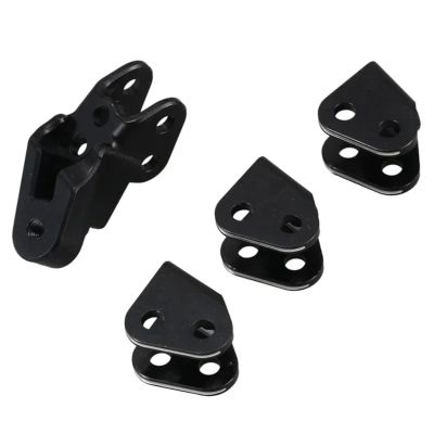 DAIHAOUU RER11414-Aluminum Lower Link Mount Set for Axle for Redcat Gen8 for Scout II RER11337 1/10 RC Crawler(Black)