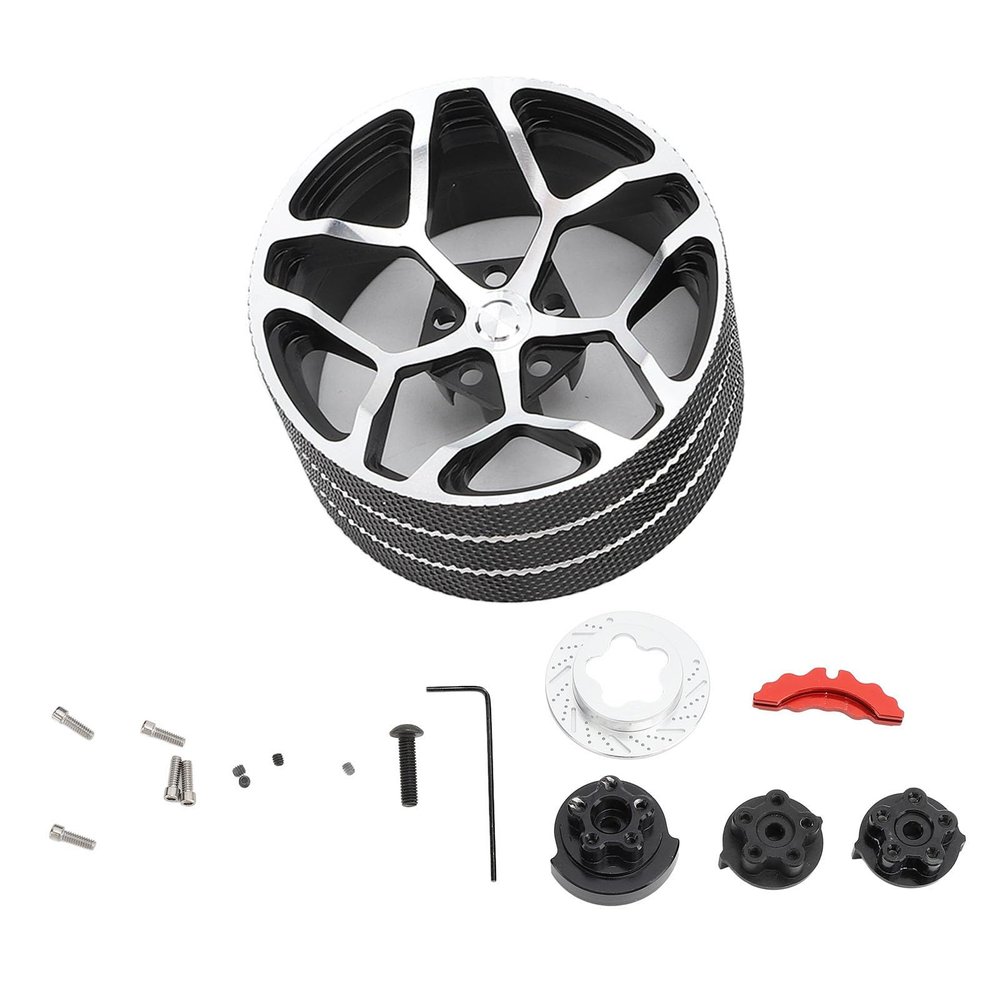 Alomejor Metal RC Hand Wheel for Futaba Dumborc RadioLink with Lightweight and Impact Design Fits Multiple Brands for Wfly