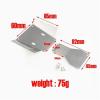 Metal Stainless Steel Chassis Armor Protection Skid Plate for Tamiya CC-01 CC01 1/10 RC Crawler Car Upgrade Part for Energetic E1202 view 4