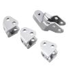 DAIHAOUU RER11414-Aluminum Lower Link Mount Set for Axle for Redcat Gen8 for Scout II RER11337 1/10 RC Crawler(Silver) view 1