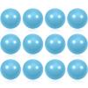 12 Pcs Light Blue Foam Stress Ball Squeeze Stress Relief Balls for Kids and Adults Hand Exercise Sensory Relief Toys for Anxiety ADHD Autism Light Blue view 1