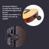 2.4GHz Cordless Receiver Transmitter for Electric Guitar Bass Violin Keyboard, 100 Feet Transfer Distance, Less 4ms Latency, Supports 4 Devices Simutaneous view 4