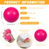 12 Pcs Rose red Foam Stress Ball Squeeze Stress Relief Balls for Kids and Adults Hand Exercise Sensory Relief Toys for Anxiety ADHD Autism Rose red view 2