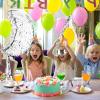 15Inch Moon Pinata Foil Silver Pull String Pinata with Stick & Blindfold for kids Birthday, Baby Shower Gender Reveal Party Decorations view 4