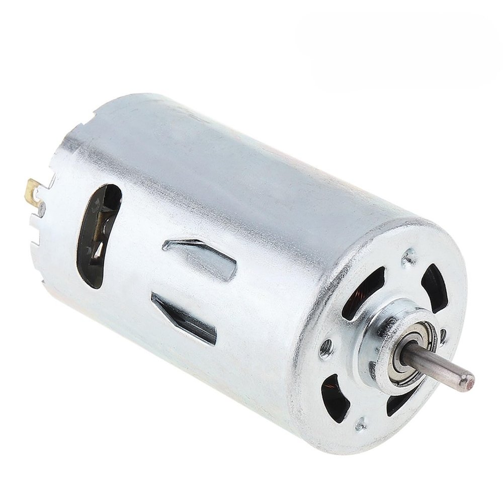 12-36V 555 DC Motor 3500-12000RPM High-Speed Large Torque Ball Bearing Electric Motors for DIY Model Small Drill Micro Machine