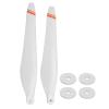 1 Pair Drone Propellers White Carbon Low Noise Powerful Traction Folding Drone Propellers for X9 PLUS Power Kit (CW) view 1