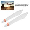 1 Pair Drone Propellers White Carbon Low Noise Powerful Traction Folding Drone Propellers for X9 PLUS Power Kit (CW) view 3