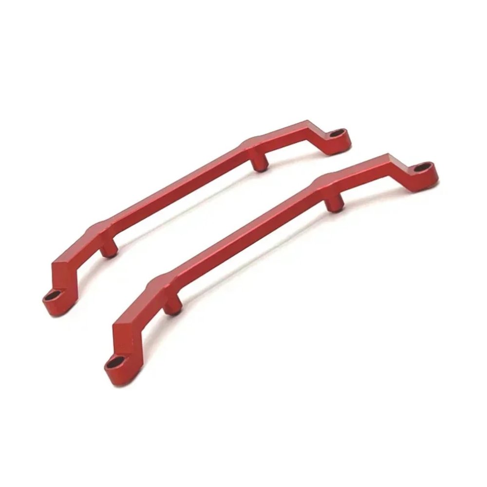 DAIHAOUU Metal Upgrade, Fixed Column On The Car Shell, for MN Model 1/12 MN128 for Wrangler RC Car Parts(Red)