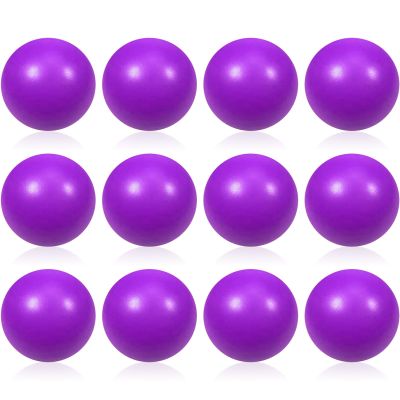 12 Pcs Purple Foam Stress Ball Squeeze Stress Relief Balls for Kids and Adults Hand Exercise Sensory Relief Toys for Anxiety ADHD Autism Purple