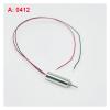 DC 3V-3.7V 4mm*8mm 4mm*12mm Coreless electronic starter High Speed 0408 0412 electronic starter RC UAV Drone Helicopter Tail Engine(D 0412) view 2