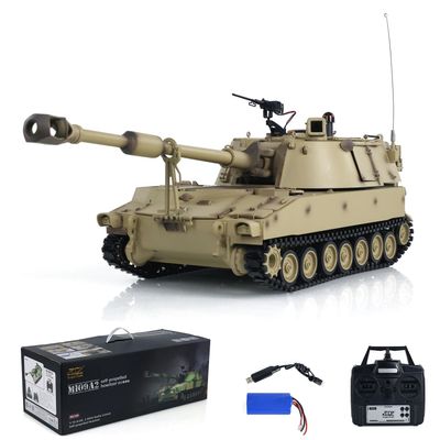 TOUCAN RC HOBBY US in Stock 1/16 Tongde RC Tank M109A2 Self-propelled Howitzer RTR Infantry Fighting Tanks