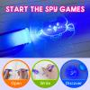 JIMMIDDA Invisible Ink Pen Spy Game for Kids, Party Favors Toys for Girls Boys, Magic Markers for Boys Girls Fun Outdoor Toys, Birthday for 6-13 Year Old Girls Boys (8PCS) view 3