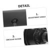2pcs Suction Cup Baby Mirror For 360 Adjustable Rearview Mirror For Rear Facing Clear view 3